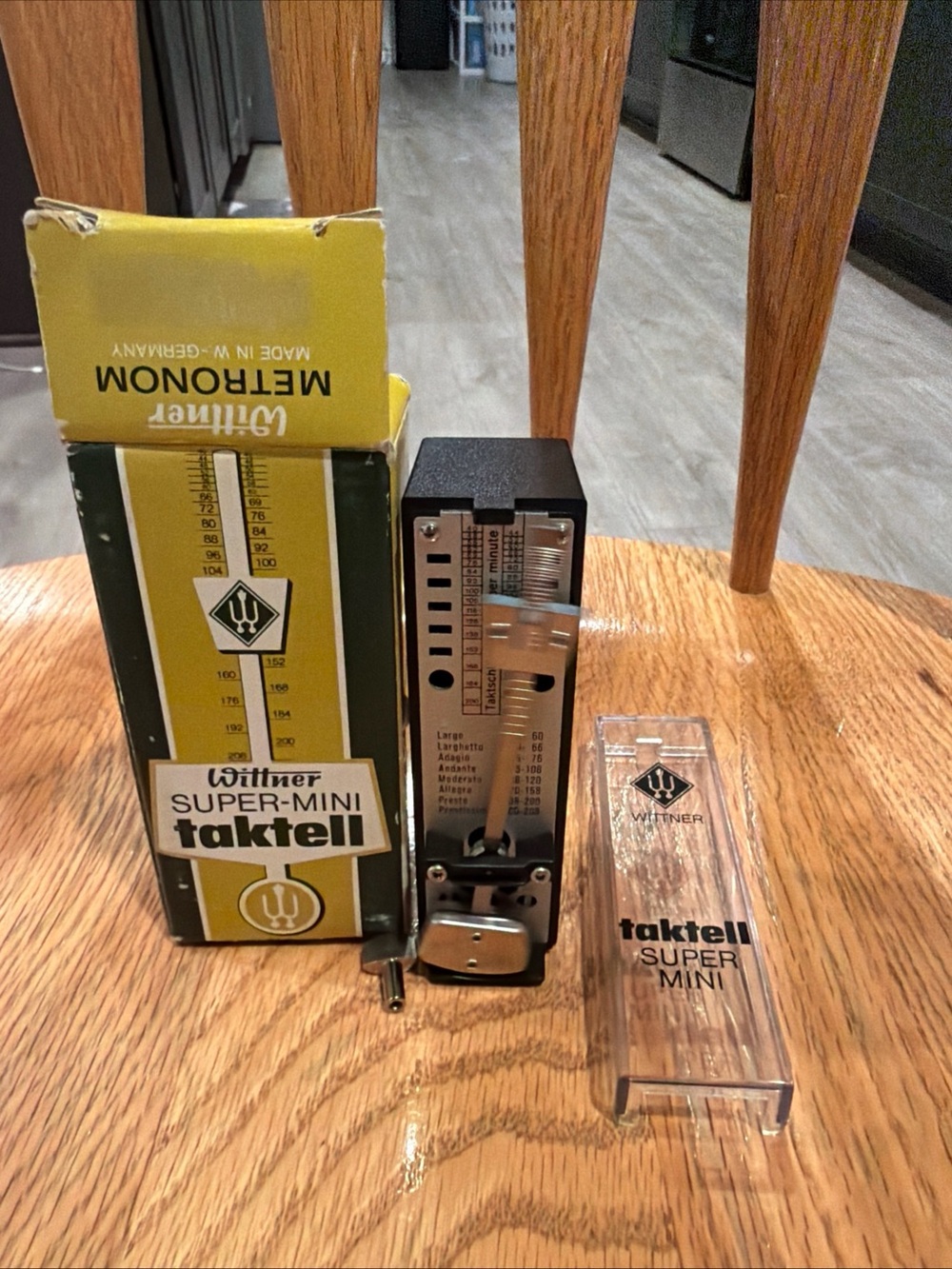 Vintage 2 X HOST PICK Wittner SUPER-MINI METRONOM
